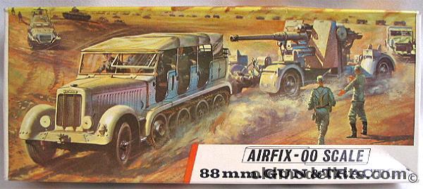 Airfix 1/76 88mm Flak 36 Gun and Tractor Sd Kfz 7, 203v plastic model kit